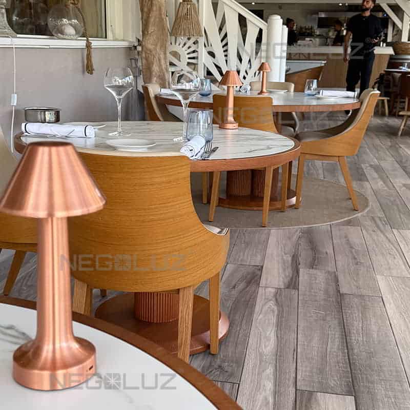 lampe restaurant rechargeable
